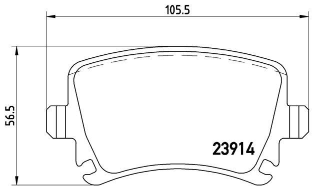 Brembo Brake Pad, P 85 073