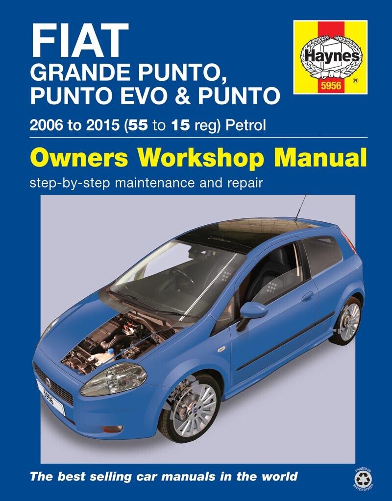 Fiat Grande Punto, Punto Evo & Punto Petrol (06 - 15) Haynes Manual (Paperback)