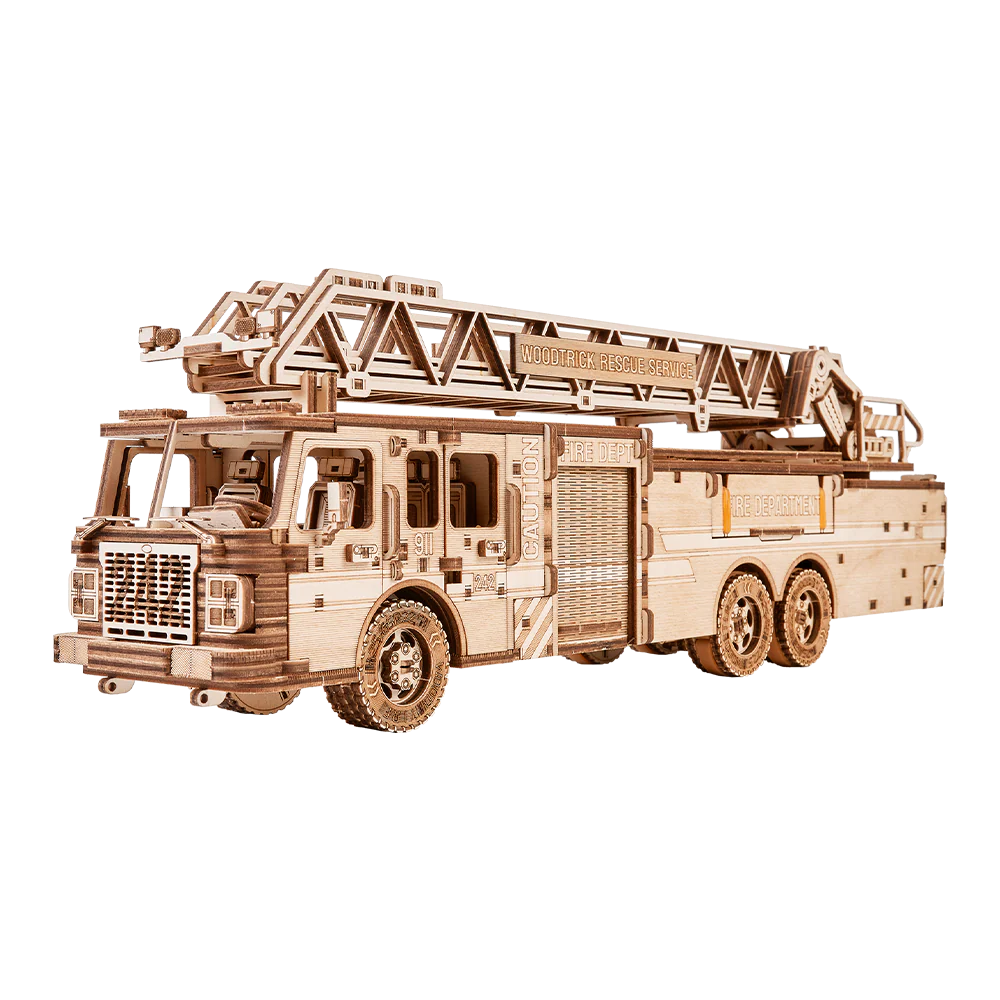 WoodTrick Rescure FireTruck WDTK091