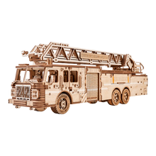 Load image into Gallery viewer, WoodTrick Rescure FireTruck WDTK091