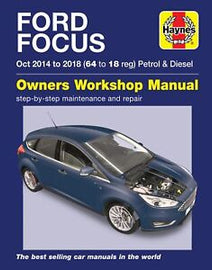 Ford Focus Petrol & Diesel 64 -18 (14 - 18) Haynes Repair Manual (Paperback)