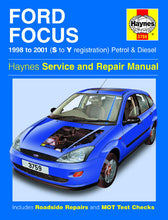 Load image into Gallery viewer, Ford Focus Petrol &amp; Diesel (98 - 01) Haynes Repair Manual (Paperback)