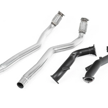 Load image into Gallery viewer, Milltek Audi S6 4.0 TFSI C7 quattro 2012-2018 Large-bore Downpipes and Cat Bypass Pipes Exhaust - Milltek Fitment, SSXAU555-3