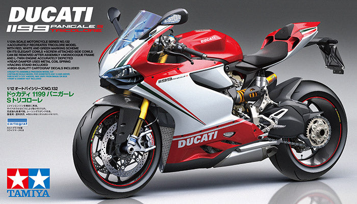 Tamiya 1/12 Ducati 1199 Panigale S - Tricolore Kit 14132