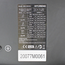 Load image into Gallery viewer, Hyundai MIG DC Inverter Welder, 400V Three Phase, Pro Series