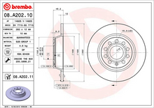 Load image into Gallery viewer, Brembo Painted Brake Disc, 08.A202.11