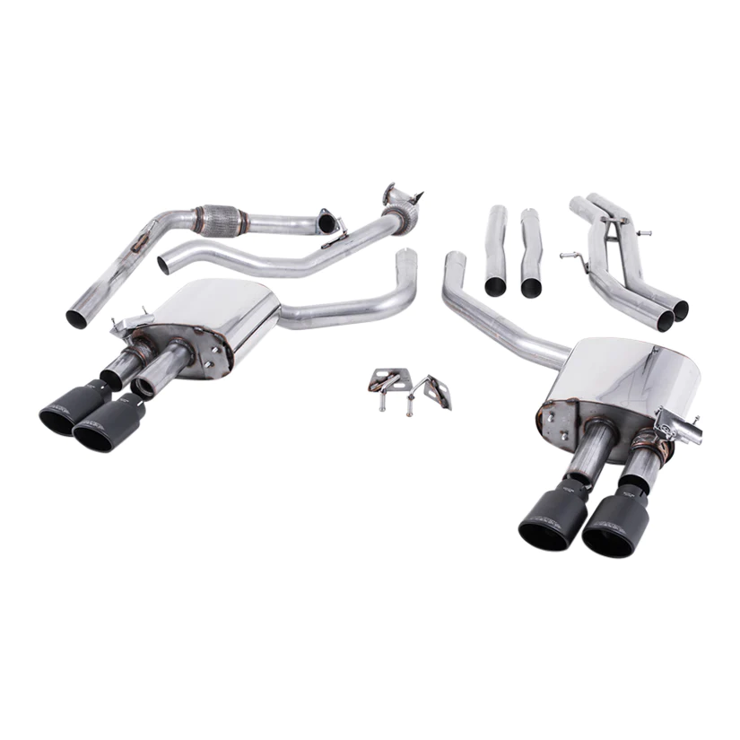 Milltek Audi S4 3.0 Turbo V6 B9 - Saloon/Sedan & Avant (Non Sport Diff Models) 2016-2023 Cat-back Exhaust, SSXAU656-1