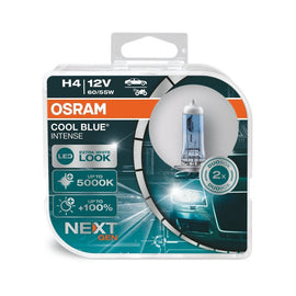 Osram H4 Cool Blue Intense H4 12V 60/55W Bulbs