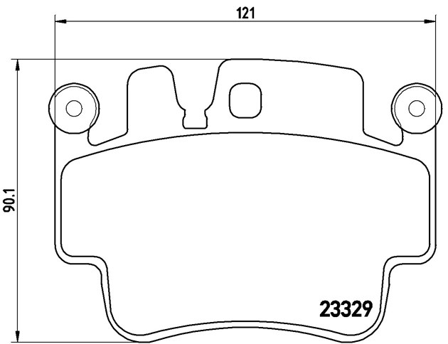 Brembo Brake Pad, P 65 009