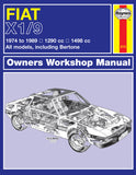 Fiat X1/9 (74 - 89) Haynes Repair Manual