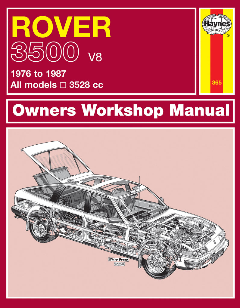 Rover 3500 (76 - 87) Haynes Repair Manual - Digital Edition