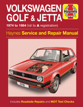 Load image into Gallery viewer, VW Golf &amp; Jetta Mk 1 Petrol 1.1 &amp; 1.3 (74 - 84) Haynes Repair Manual