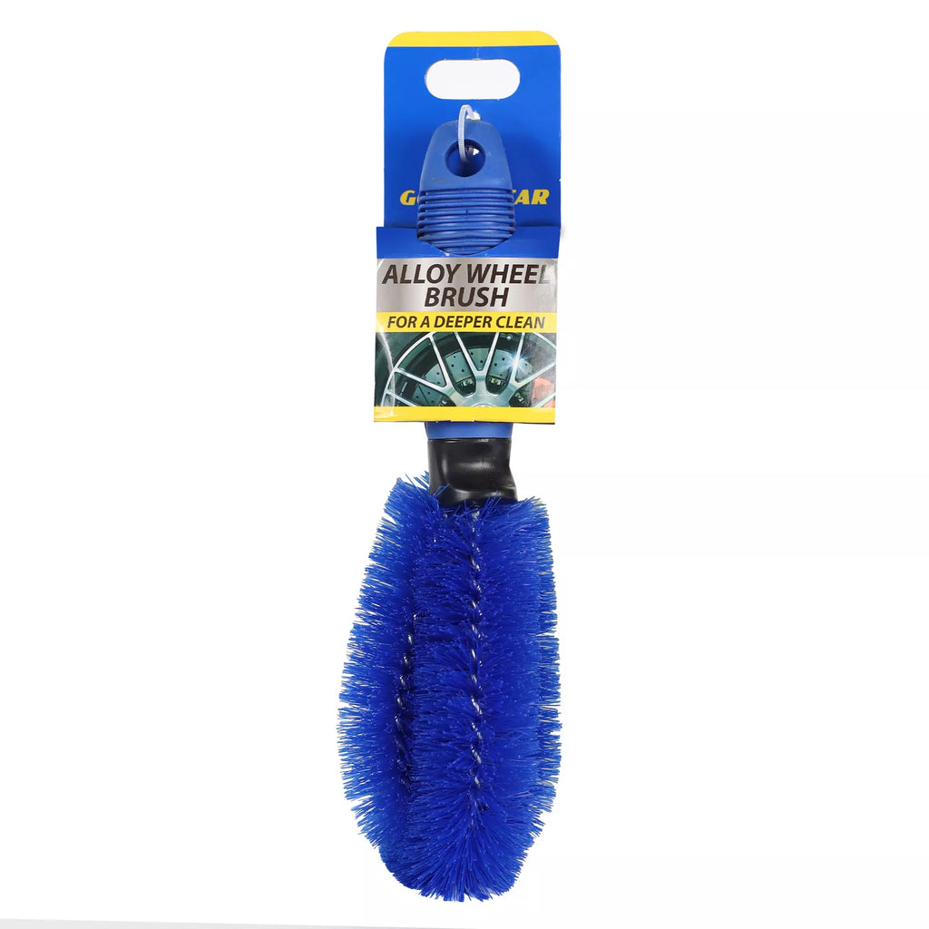 Goodyear Car Alloy Wheel Brush Cleaning Non-Scratch Bristles