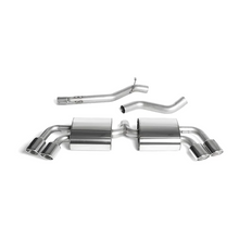 Load image into Gallery viewer, Milltek Audi TT Mk2 TTS quattro 2008-2014 Cat-back Exhaust - Non Resonated, SSXAU292-1