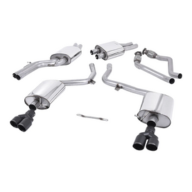 Milltek Audi S5 3.0 TFSI B8 Coupe & Cabriolet (S tronic) 2009-2011 Cat-back Exhaust, SSXAU266-1