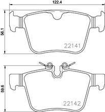 Load image into Gallery viewer, Brembo Brake Pad, P 86 029