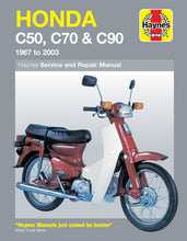 Load image into Gallery viewer, Honda C50, C70 &amp; C90 (67 - 03) Haynes Repair Manual