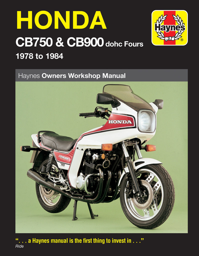 Honda CB750 & CB900 dohc Fours (78 - 84) Haynes Repair Manual