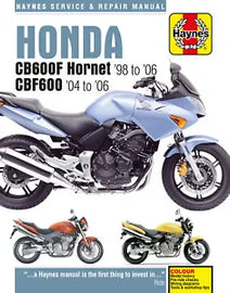 Honda CB600F Hornet & CBF600 (98 - 06) Haynes Repair Manual (Paperback)