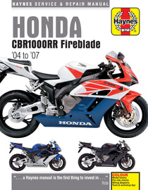 Honda CBR1000RR Fireblade (04 - 07) Haynes Repair Manual (Paperback)