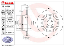 Load image into Gallery viewer, Brembo Painted Brake Disc, 08.9585.11