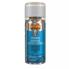 Load image into Gallery viewer, Hycote Volkswagen Satin Silver Metallic Double Acrylic Spray Paint 150ml