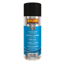 Load image into Gallery viewer, Hycote Satin Black Spray Paint 400ml