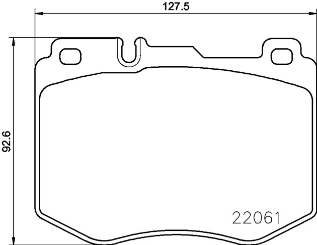 Brembo Brake Pad, P 50 120