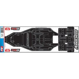 ASSOCIATED B6.2 FT CHASSIS PROTECTIVE SHEET