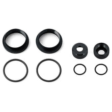 Load image into Gallery viewer, TEAM ASSOCIATED 16MM SHOCK COLLAR &amp; SEAL RETAINER SET - BLACK