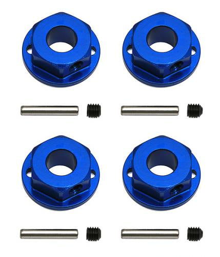 TEAM ASSOCIATED SC10 4x4 FT ALUMINIUM WHEEL HEXES (4)