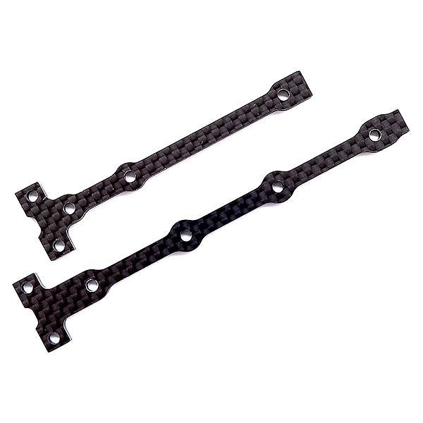 ASSOCIATED B74.1 FT FLEX CHASSIS BRACE SUPPORT SET 2.0MM CF