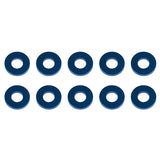ASSOCIATED WASHERS 7.8 x 3.5 x 1.0mm BLUE ALUMINIUM (10)
