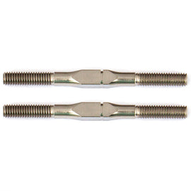 ASSOCIATED FT TITANIUM TURNBUCKLES 3X38MM SILVER (2)