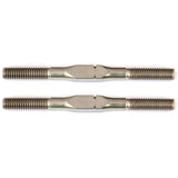 ASSOCIATED FT TITANIUM TURNBUCKLES 3X38MM SILVER (2)