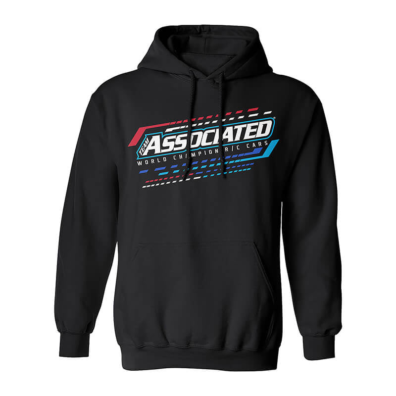 TEAM ASSOCIATED WC23 HOODIE BLACK (XXXL)