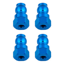 Load image into Gallery viewer, TEAM ASSOCIATED SHOCK BUSHINGS 12MM BLUE ALUMINUM (4)