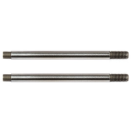 TEAM ASSOCIATED 3x24 SHOCK SHAFTS V2, CHROME (B74)