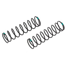 Load image into Gallery viewer, TEAM ASSOCIATED 16MM REAR SPRINGS GREEN 3.60LB/IN L83 10.0T 1.5D