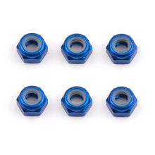 Load image into Gallery viewer, ASSOCIATED FT M3 LOCKNUT BLUE ALUMINIUM