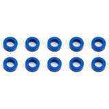 ASSOCIATED BALLSTUD WASHERS 5.5 x 2.0mm BLUE ALUMINIUM x10