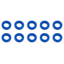 Load image into Gallery viewer, ASSOCIATED BALLSTUD WASHERS 5.5 x 1.0mm BLUE ALUMINIUM x10