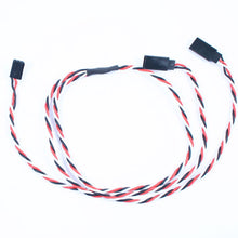 Load image into Gallery viewer, Etronix 60cm 22Awg Futaba Twisted Y Extension Wire