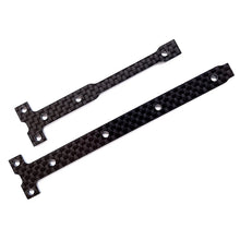 Load image into Gallery viewer, ASSOCIATED B74.1 FT CHASSIS BRACE SUPPORT SET 2.0MM CF