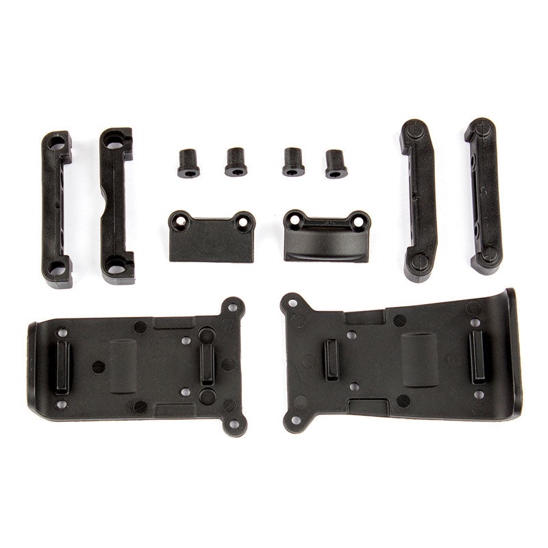 ASSOCIATED REFLEX 14B/14T SKID PLATES AND ARM MOUNTS SET