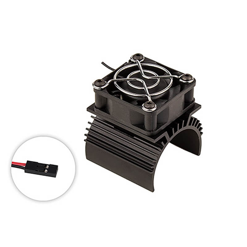 TEAM ASSOCIATED SR7 FT MOTOR HEATSINK WITH FAN UNIT