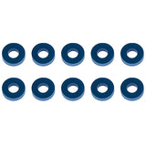ASSOCIATED WASHERS 7.8 x 3.5 x 2.0mm BLUE ALUMINIUM (10)