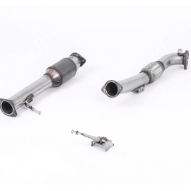 Milltek Ford Focus Mk2 ST 225 2005-2010 Large Bore Downpipe and Hi-Flow Sports Cat Exhaust - SSXFD164-1