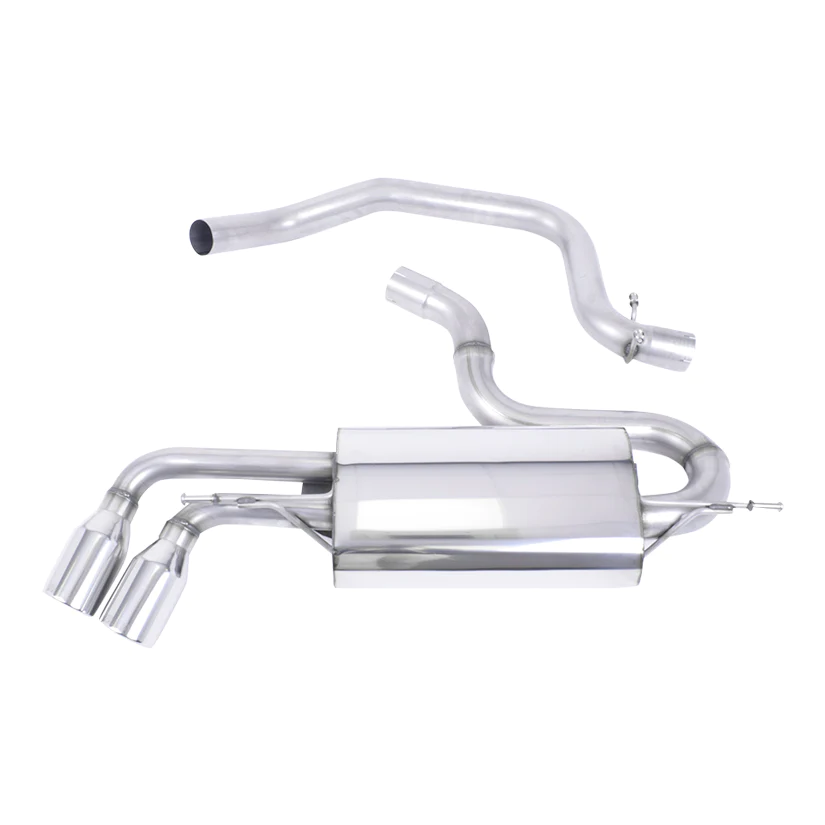 Milltek Audi TT Mk2 2.0 TFSi 2WD 2006-2011 Cat-back Exhaust - SSXAU145-1