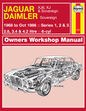 Jaguar XJ6, XJ & Sovereign; Daimler Sovereign (68 - Oct 86) Haynes Repair Manual